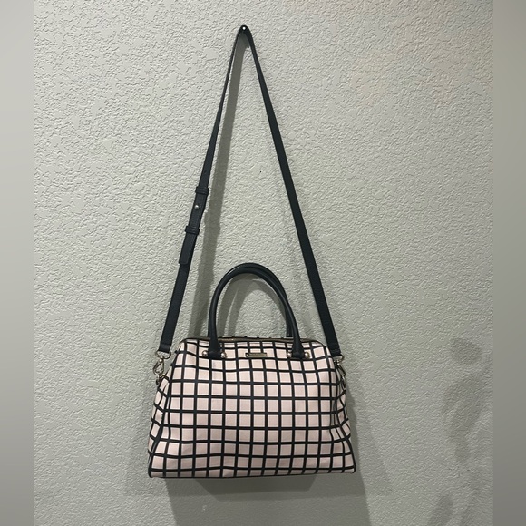 Kate spade windowpane satchel - Picture 2 of 9